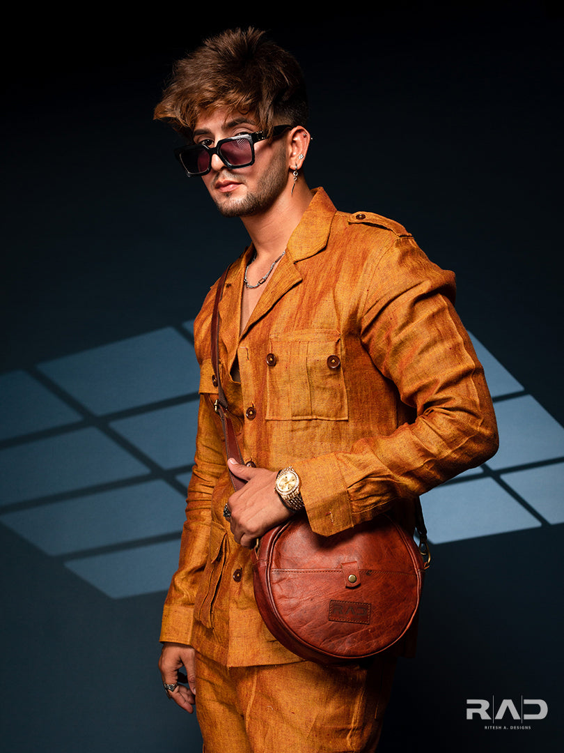 Golden Linen Co-ord