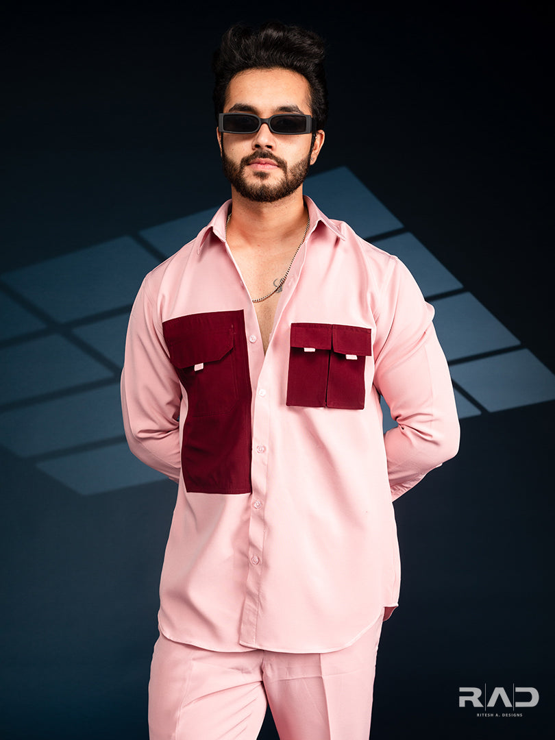 Pink Patch Shirt