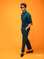 Turquoise Blue Stud Co-ord