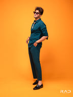 Turquoise Blue Stud Co-ord