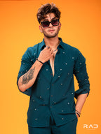 Turquoise Blue Stud Co-ord