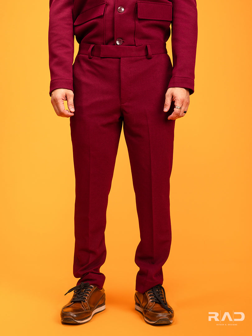 Maroon Co-ord