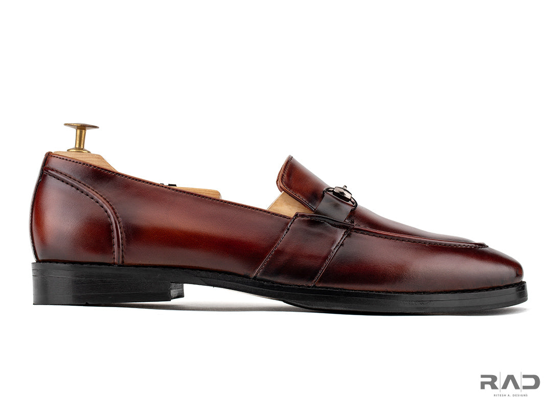 Cherry Buckle Loafers