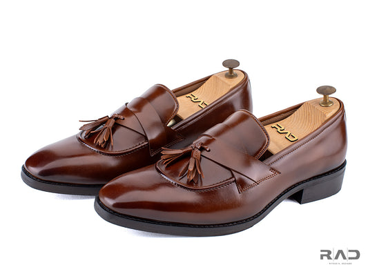 Chocolate Brown Tassel Loafer