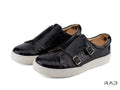 Black Crocodile Sneakers