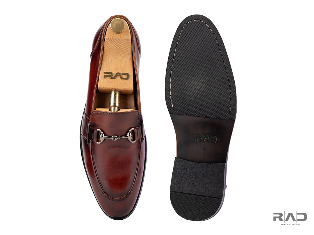 Cherry Buckle Loafers