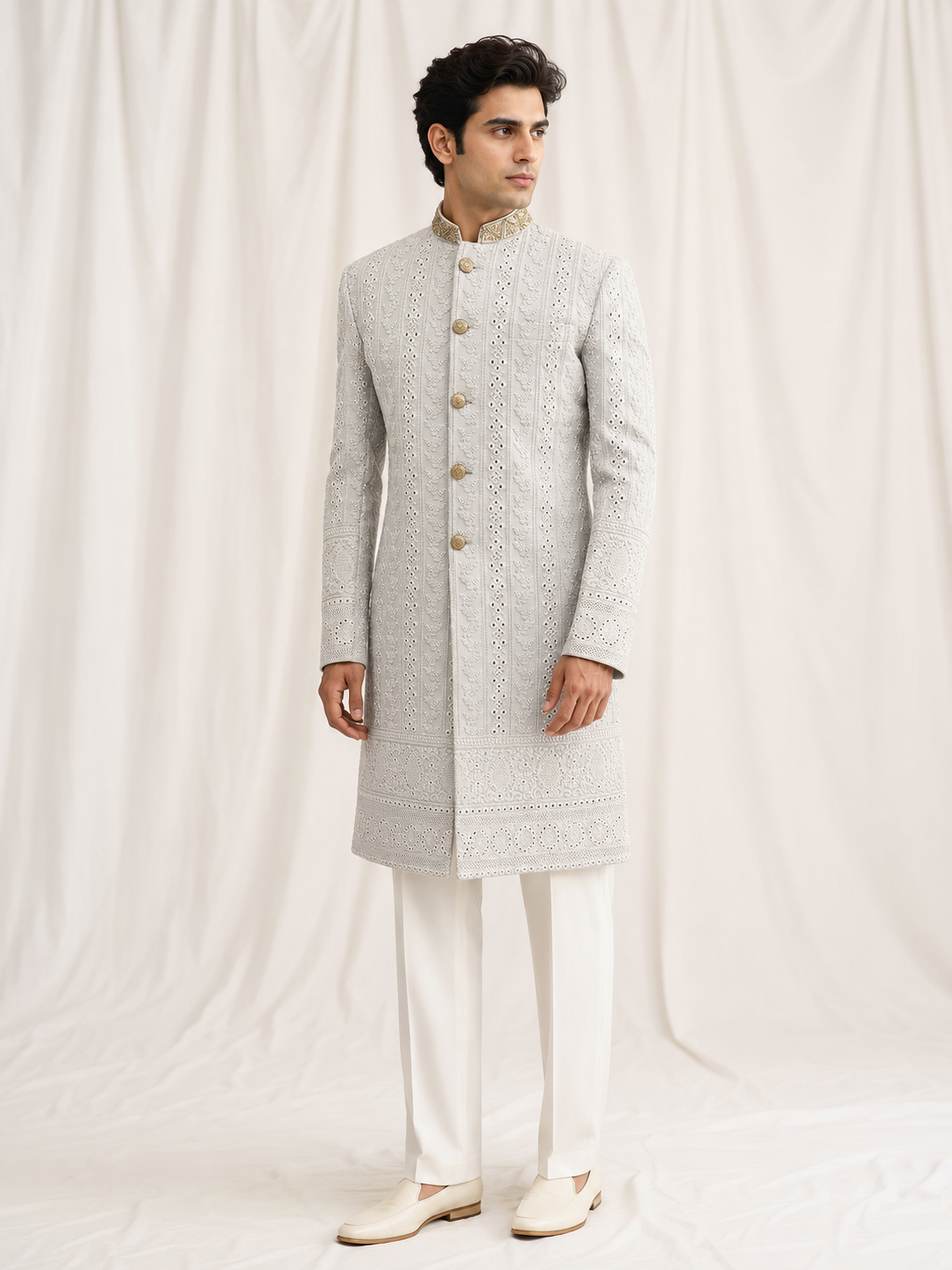 Aryavrat Ivory Heritage Sherwani