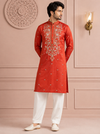Surkh Noor Embroidered Kurta