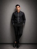 Black Contrast Shirt