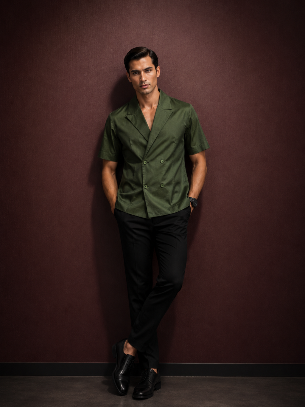 Olive Aura- Shirt