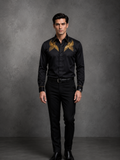 Black Golden Phoenix Shirt