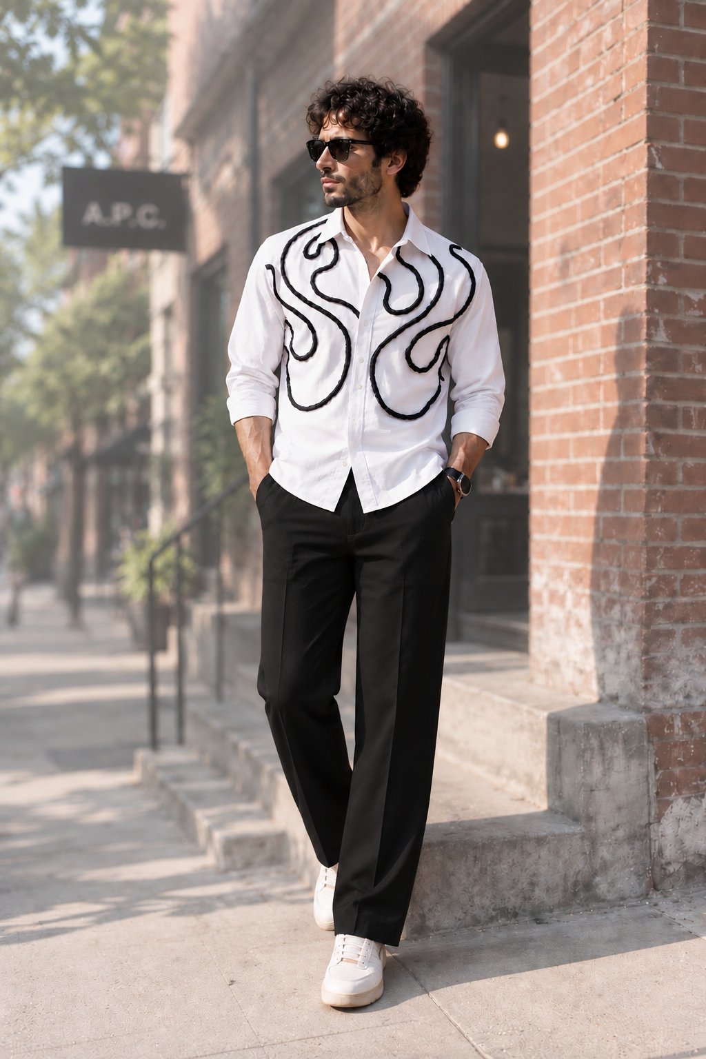 Noir Contour Shirt