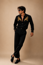 Black Golden Phoenix Shirt