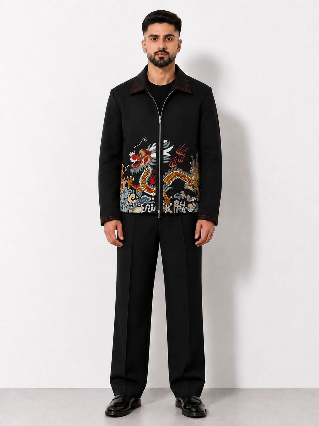 Imperial Dragon Noir Shacket