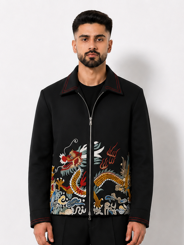 Imperial Dragon Noir Shacket