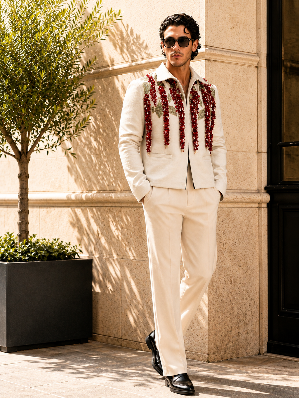 Scarlet Flora Luxe Jacket
