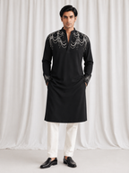 Noir Royale Chain Embellished Kurta