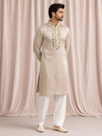 Champagne Aura Kurta Set