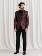 Bordeaux Luxe Tuxedo