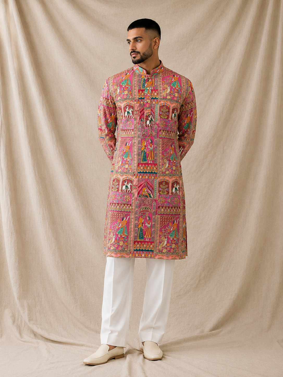 Rang Mahal Heritage Kurta