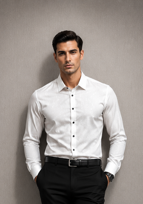 White Signature Shirt