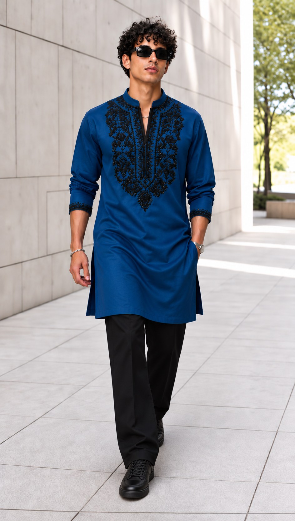 Sapphire Heritage Kurta