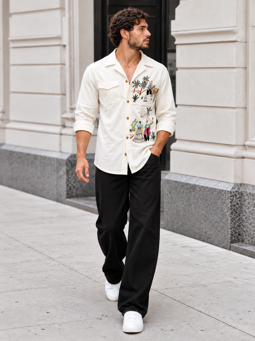 Botanical Story Handwork Shirt