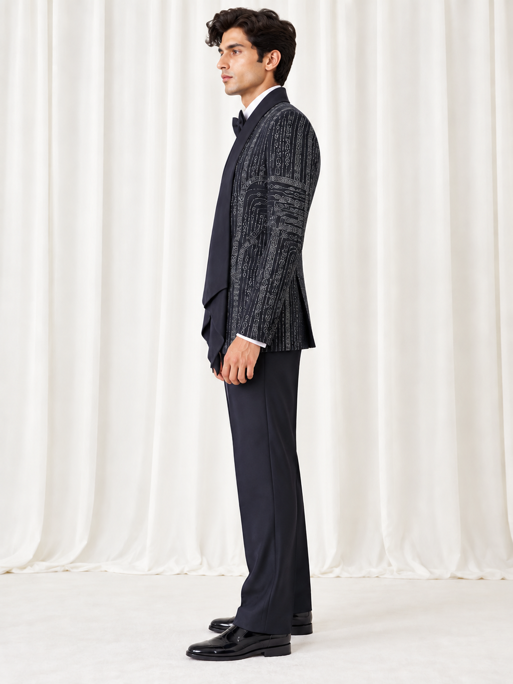 Navy Luxe Pattern Set