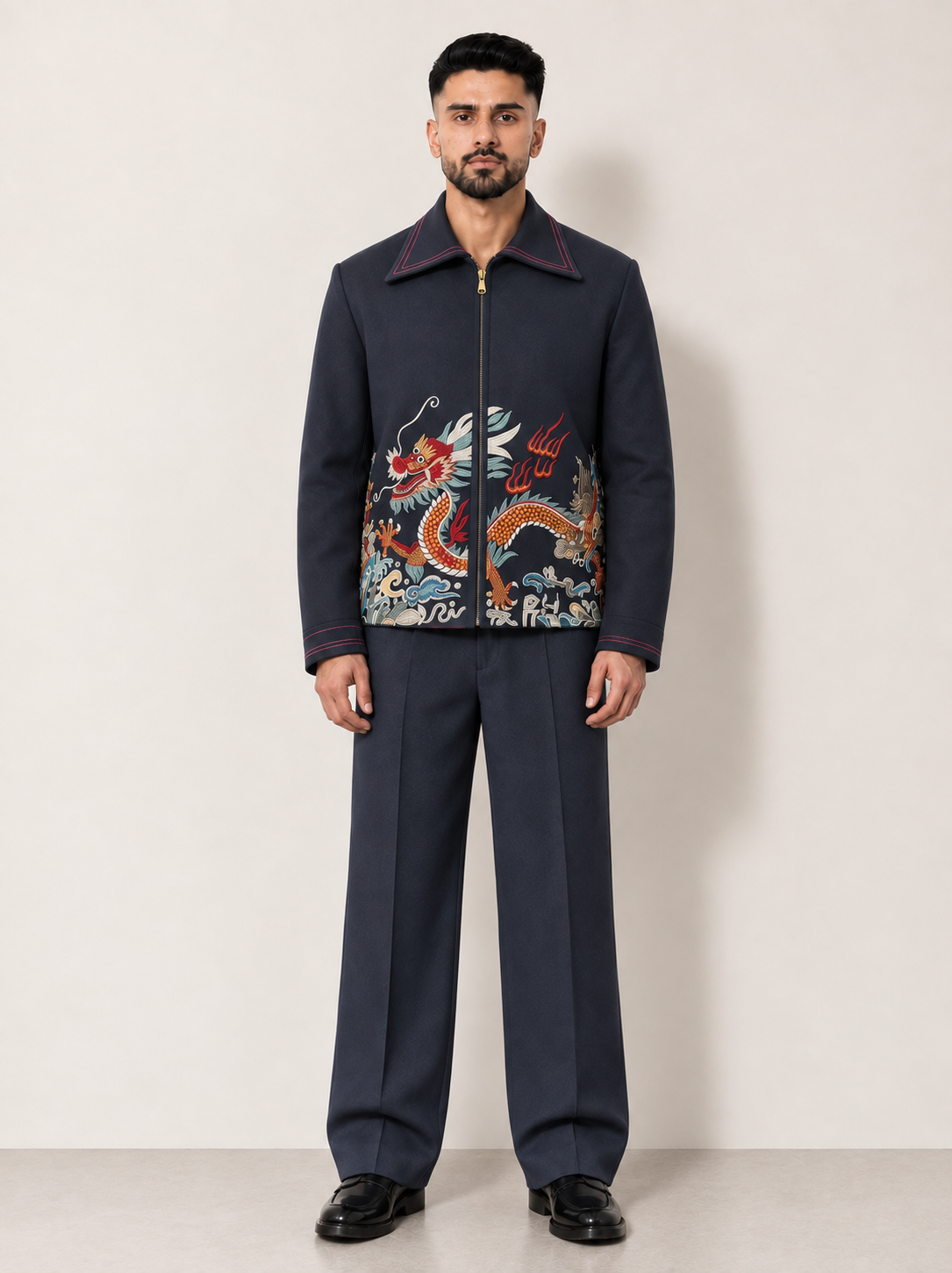 Imperial Dragon Noir Shacket