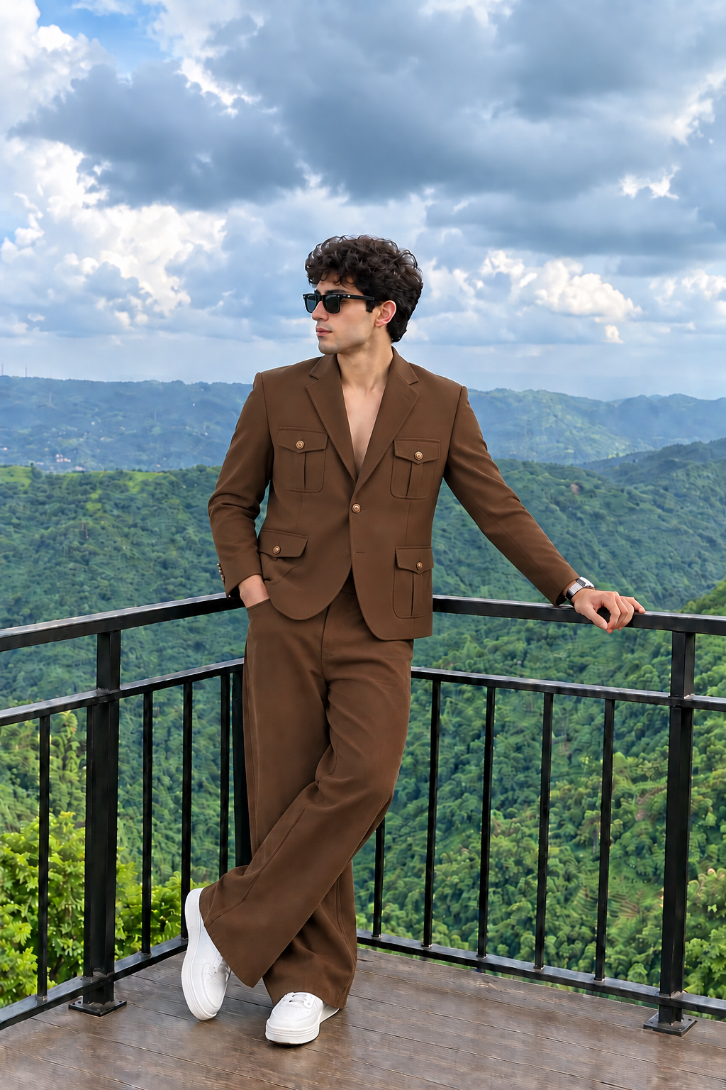 Chocolate Safari Blazer