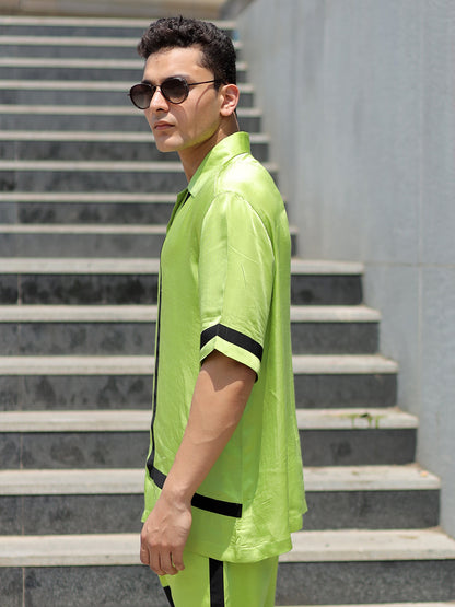 Green Stripe Shirt