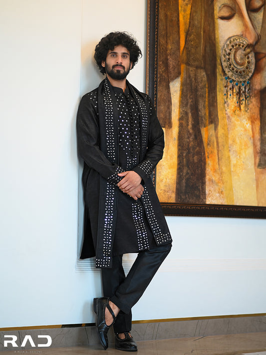 Black Mirror Kurta