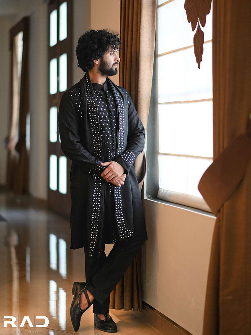 Black Mirror Kurta