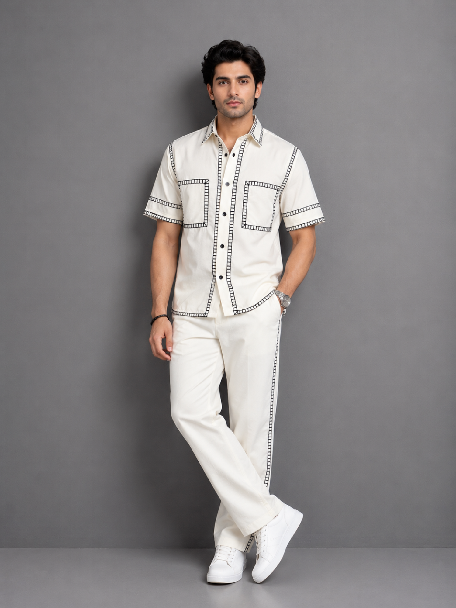 Midnight Signature Shirt - White