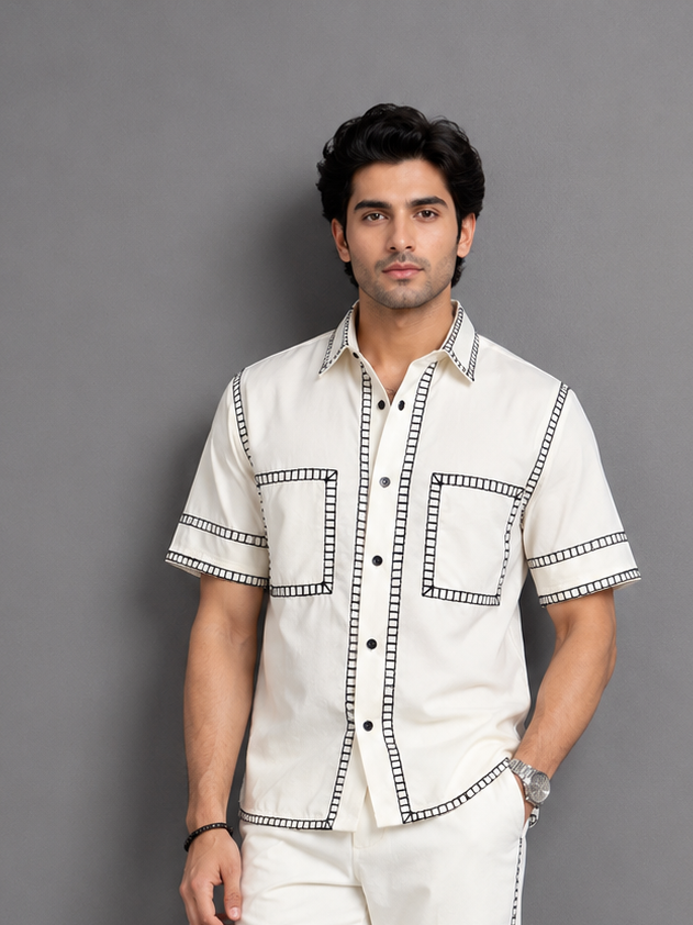 Midnight Signature Shirt - White