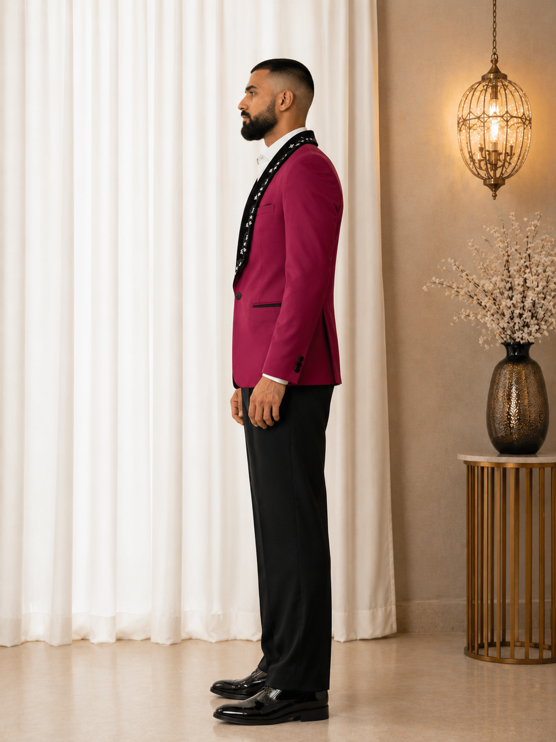 Scarlet Noir Tuxedo