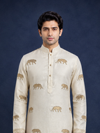 Ivory Safari Heritage Kurta