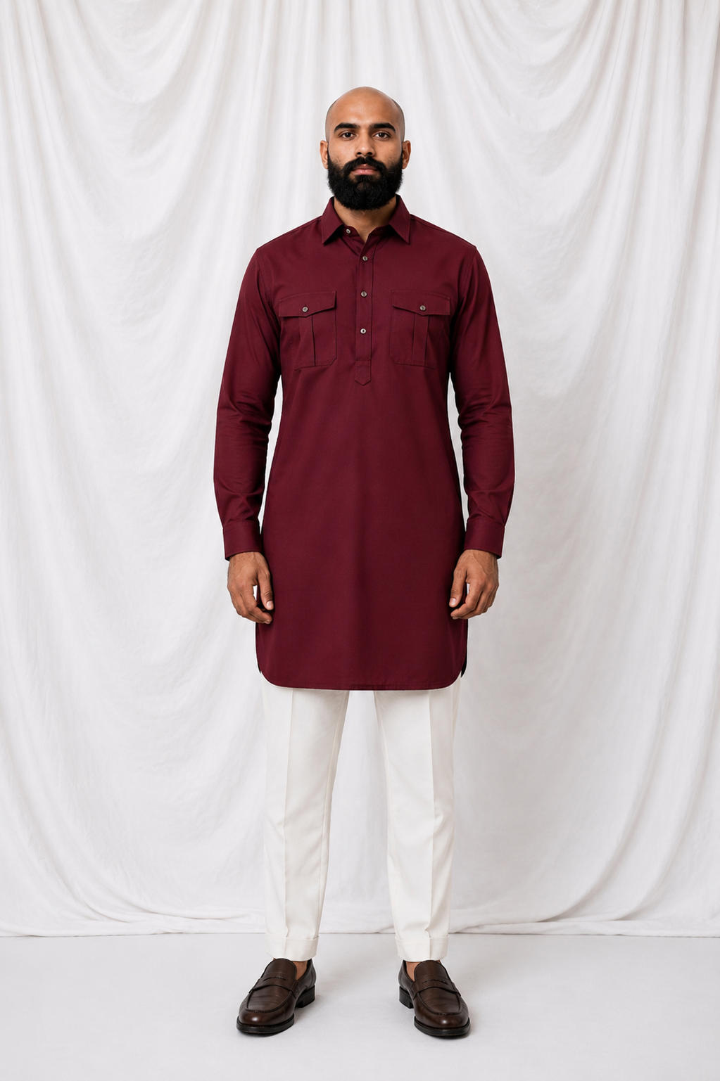 Surkh Raj- Kurta Set