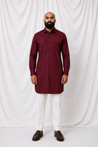 Surkh Raj- Kurta Set