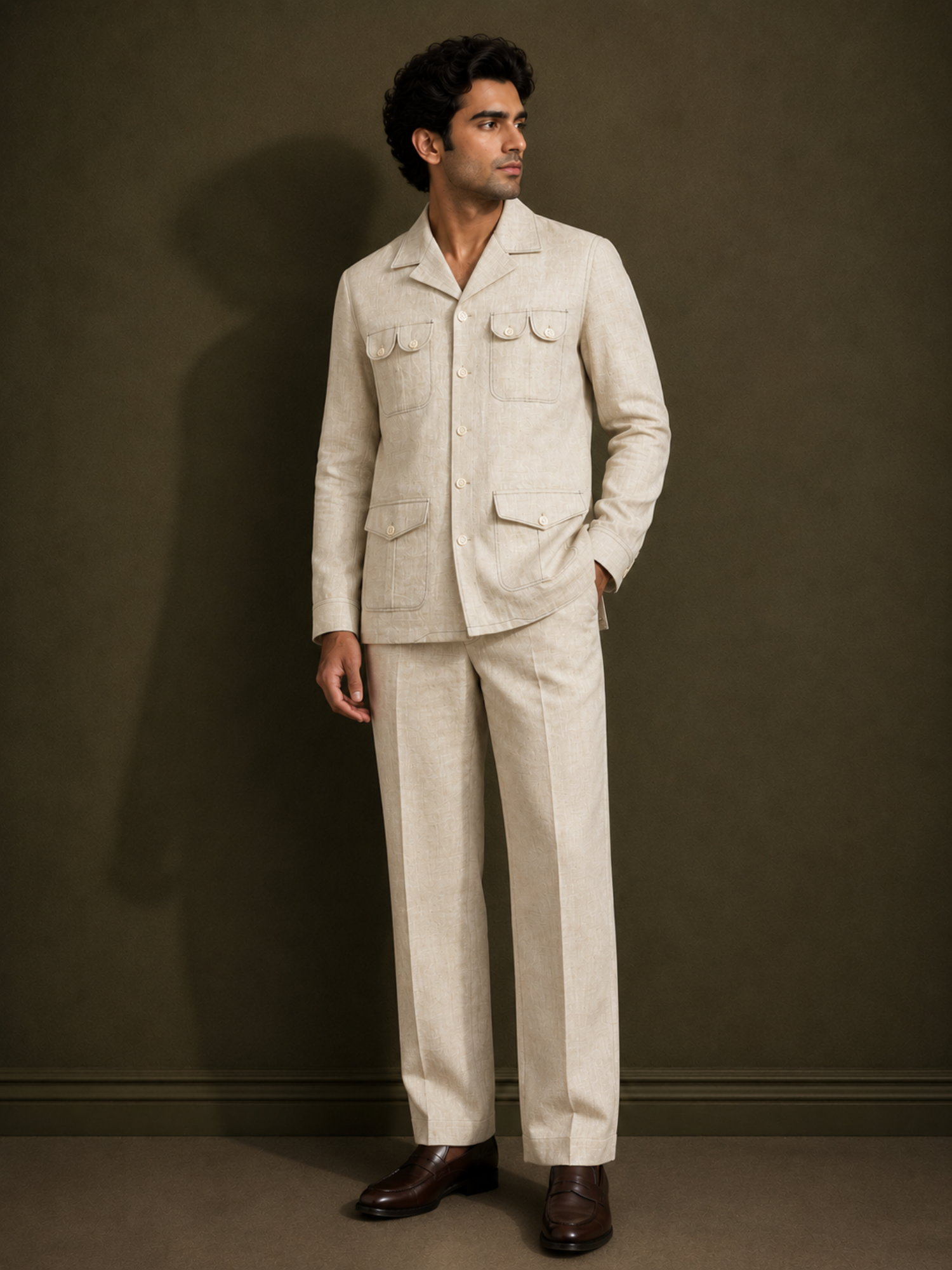 Ivory Safari- Hunter Shirt