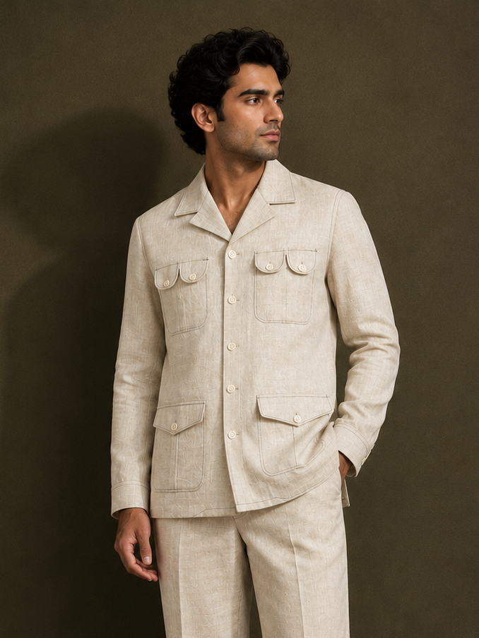 Ivory Safari- Hunter Shirt