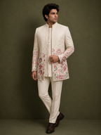 Regal Floral Shrug Set