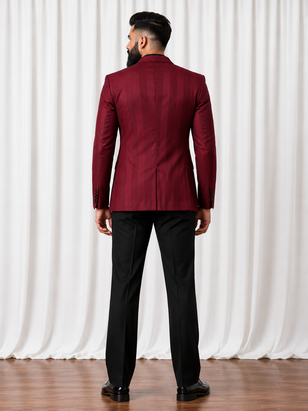 Wine Elegance Suit