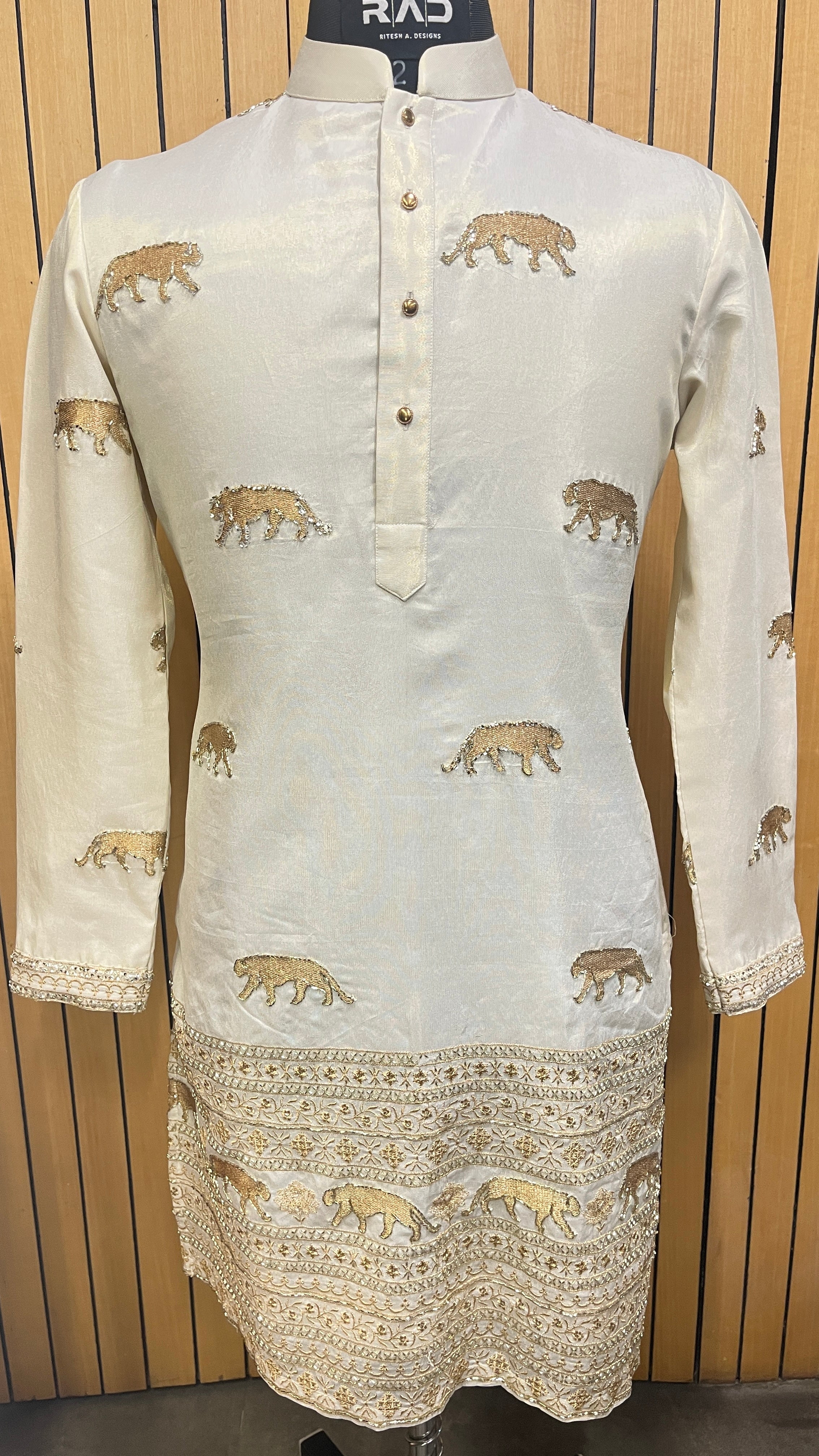 Ivory Safari Heritage Kurta