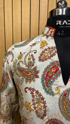 Paisley Heritage  Handcrafted Kurta