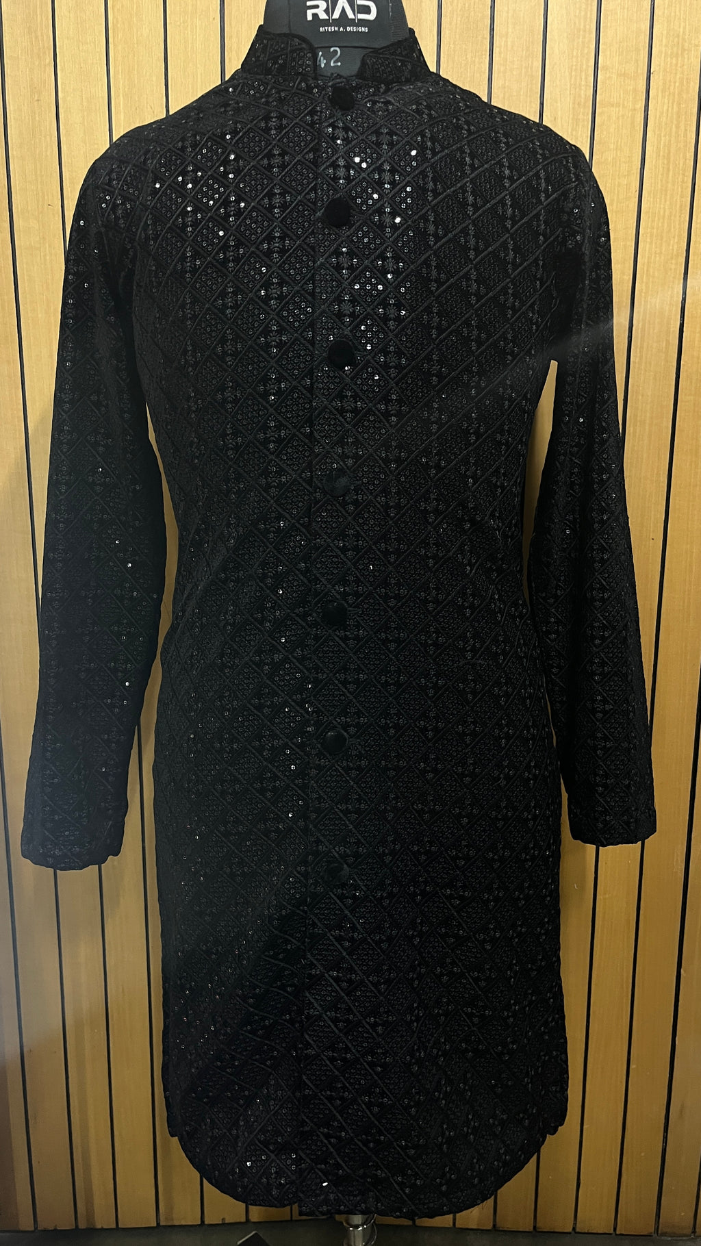 Black Onyx Kurta