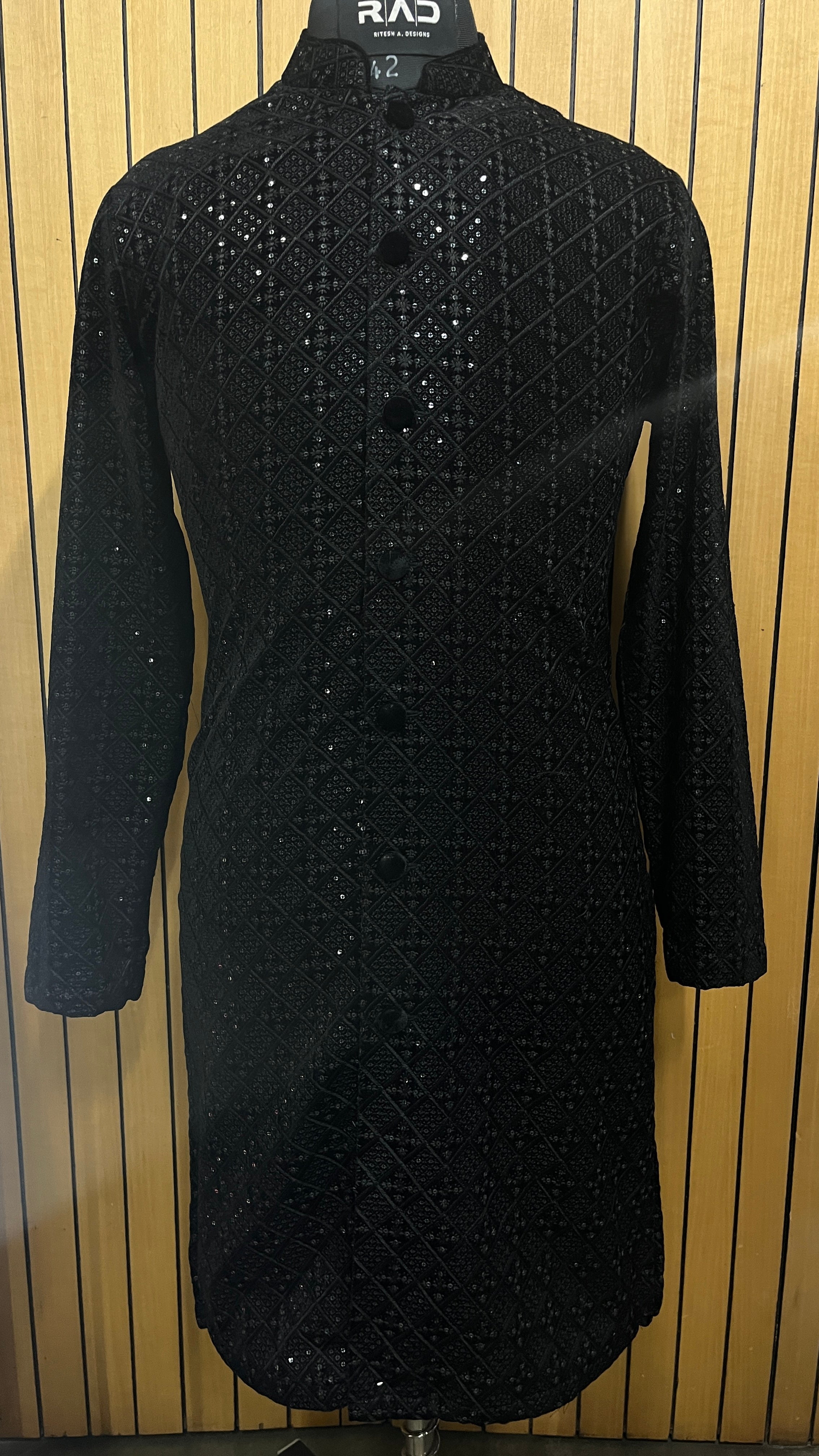 Black Onyx Kurta