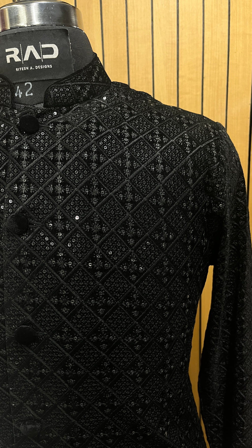 Black Onyx Kurta