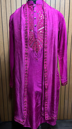 Fuchsia Royale Handcrafted Kurta
