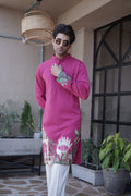 Magenta Utsav Kurta